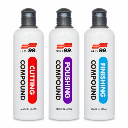 Soft99 Polishing paste Kit