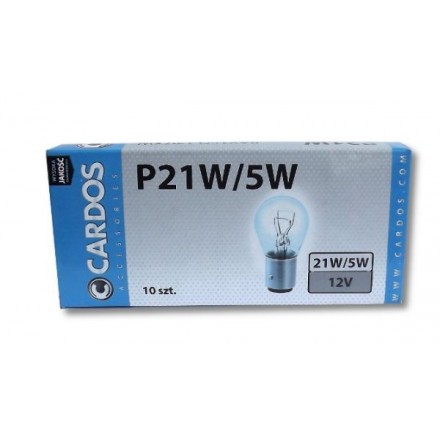 Žarnica Cardos P21/5W (10 kos)