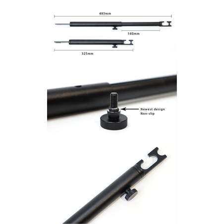 Gipy Aluminium Polishing Bar Black