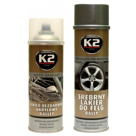 K2 komplet za obnovo srebrnih platišč