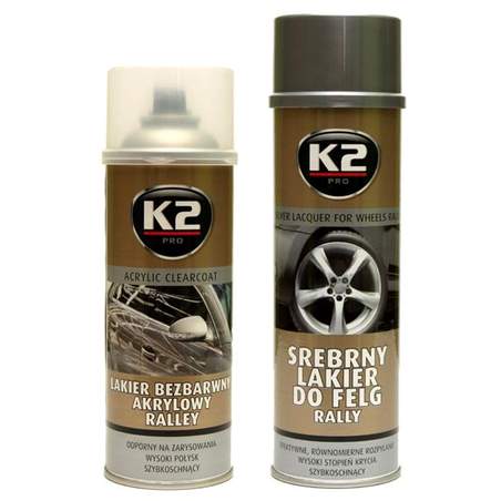 K2 komplet za obnovo srebrnih platišč