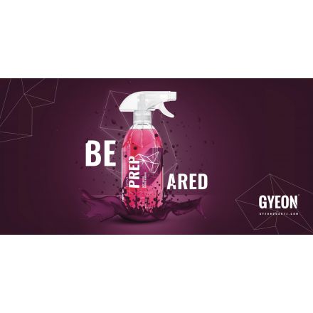 Gyeon Canvas Banner "BE PREPARED" 200 x 100