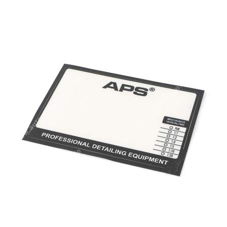 APS Detailing Bottle Sticker