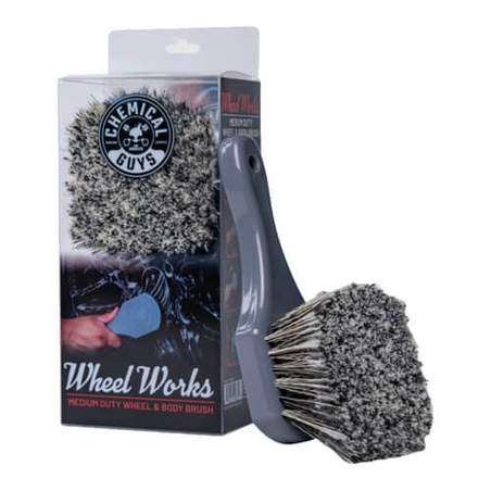 Chemical Guys Wheel Works Medium Duty Wheel Body brush