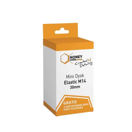 Honey Combination Mini Backing Plate Elastic M14 30 mm Kit