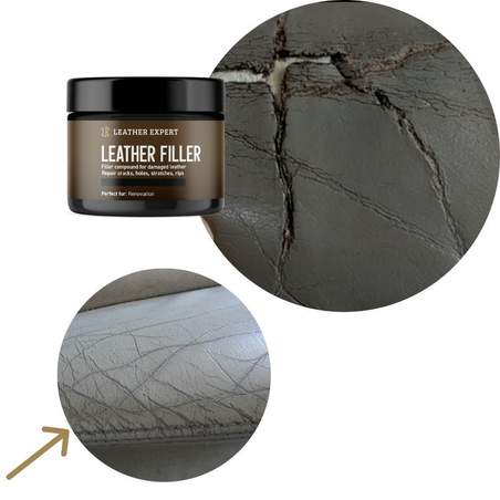 Leather Expert Leather Filler Black 50ml