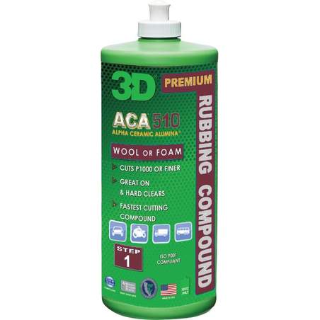 3D ACA 510 Rubbing Compound 946ml