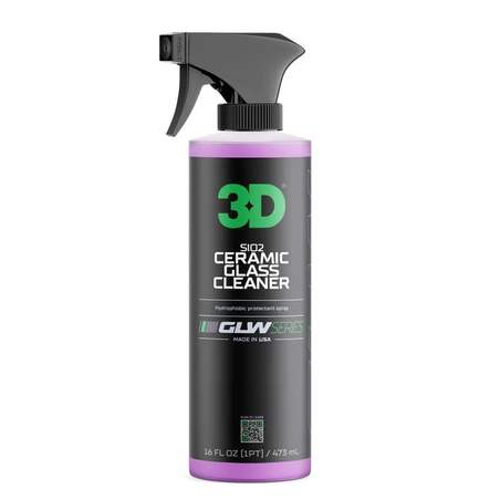 3D GLW Series SiO2 Ceramic Glass Cleaner 473ml