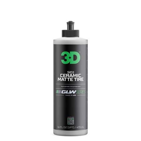 3D GLW Series SIO2 Ceramic Matte Tire 473ml