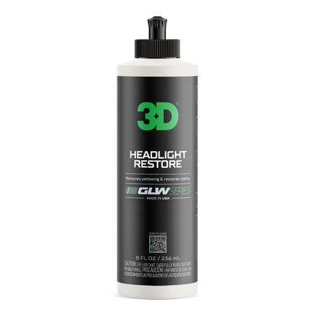 3D GLW Series Headlight Restorer  273ml