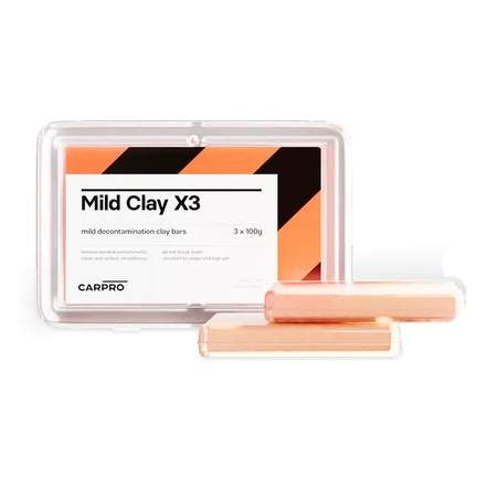 CarPro MIld Clay Set 100g X3
