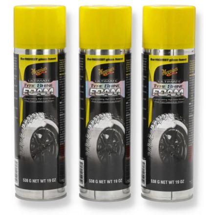 Meguiar's Ultimate insane Tire Shine Foam 538g - 3 Pack