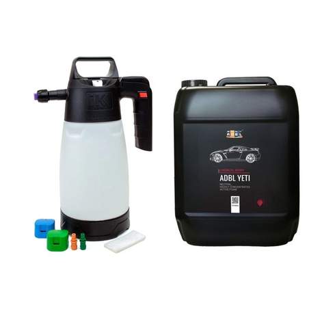 IK Sprayer Foamer 2.0 + ADBL Yeti Chemical Berry 5L