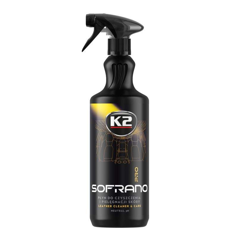 K2 Sofrano Pro Leather Cleaner 1L