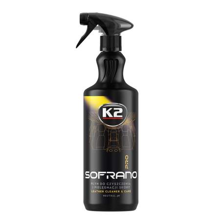 K2 Sofrano Pro Leather Cleaner 1L
