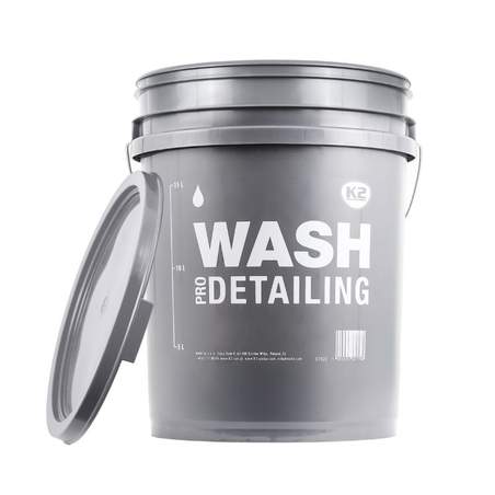 K2 Pro Detailing Bucket Kit "WASH" 20L