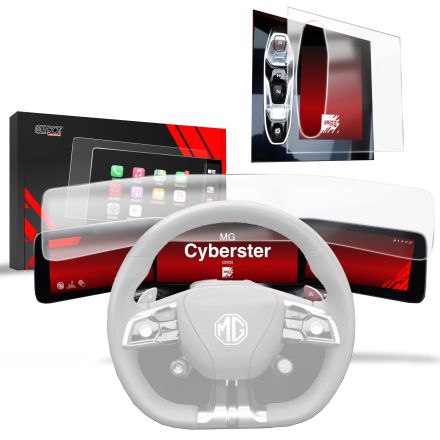 2v1 GRIZZ MatteScreen za MG Cyberster (2025)