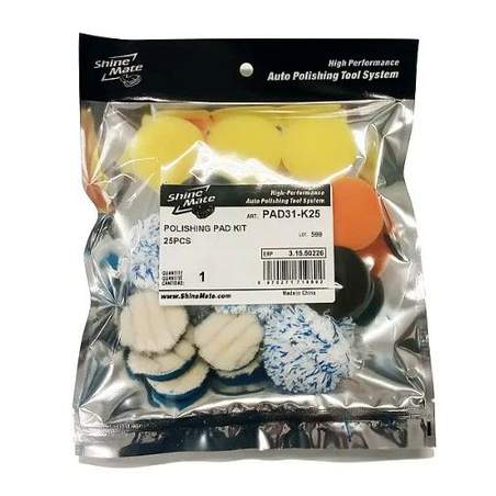 ShineMate Nano Polishing Pad KIT 31mm 25/1