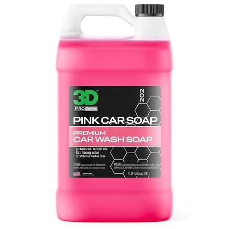 3D Pink Car Soap 3,8L