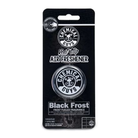 Chemical Guys Vent Clip Airfreshner Black Frost