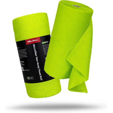 Maxshine Microfiber Tear Away Roll-box Green