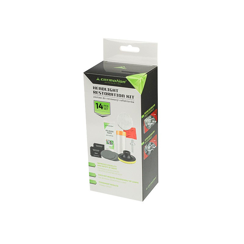 Carmotion Headlight restoration kit