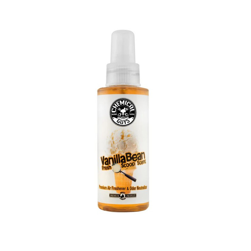 Chemical Guys Vanilla Bean Fresh Scoop Air Freshener 118ml Chemical Guys Vanilla Bean Fresh Scoop Air Freshener 118ml