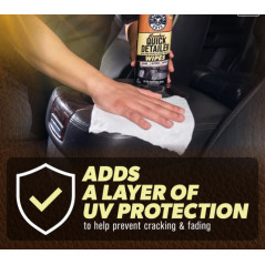 Chemical Guys Quick Detailer Leather Wipes 30/1