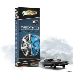 Modro Neonsko čistilo za platišča in pnevmatike, K2 Fast&Furious Neorim 700ml