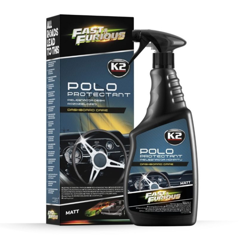 Mat loščilo za armature, K2 Fast&Furious Polo Protectant Mat 750ml