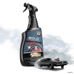 Loščilo za pnevmatike v razpršilcu, K2 Fast&Fourius Bold 750ml
