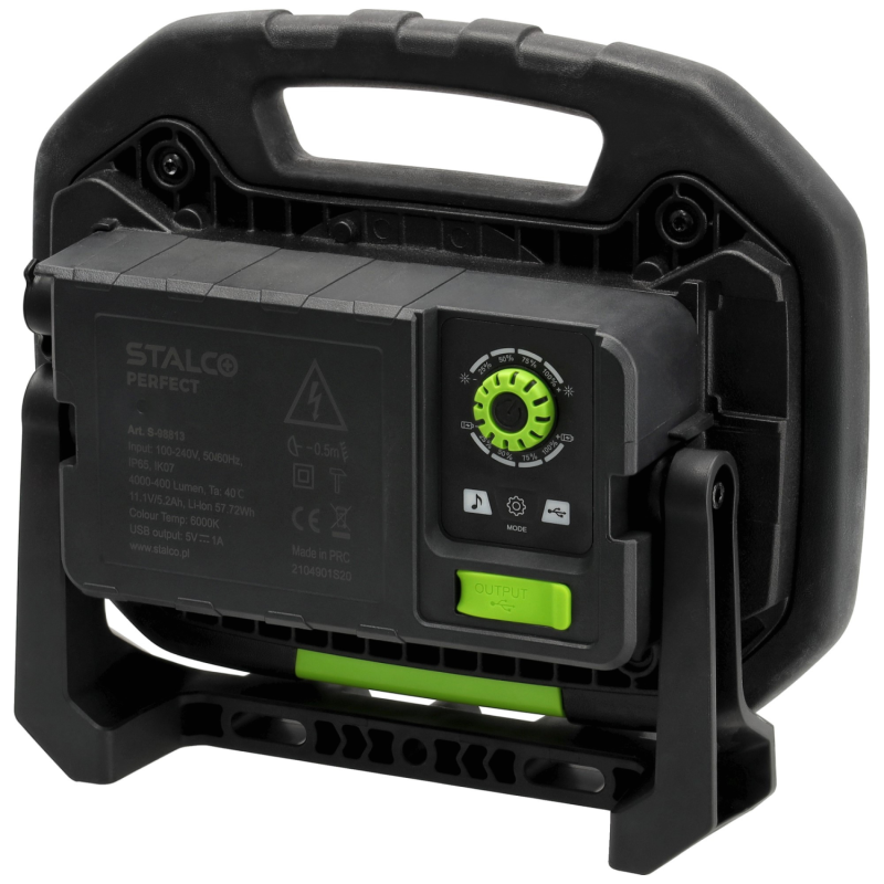 Delovna svetilka z Bluetooth zvočnikom, Stalco LUM-X C-FL40W