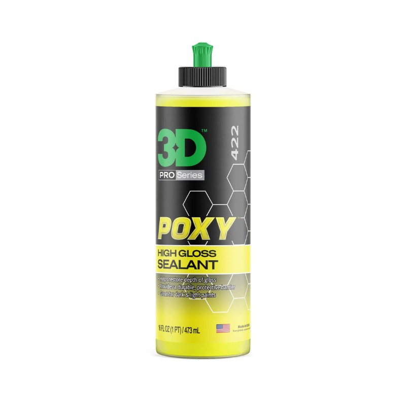 Premium vosek z montan voskom za bleščeč sijaj, 3D Poxy Wax 473ml