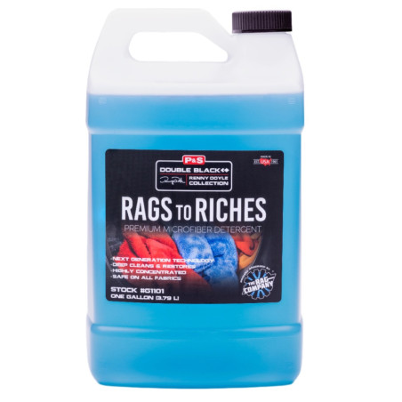 Detergent nove generacije za mikro krpe, P&S Rags to Riches Microfiber Detergent 3,8L
