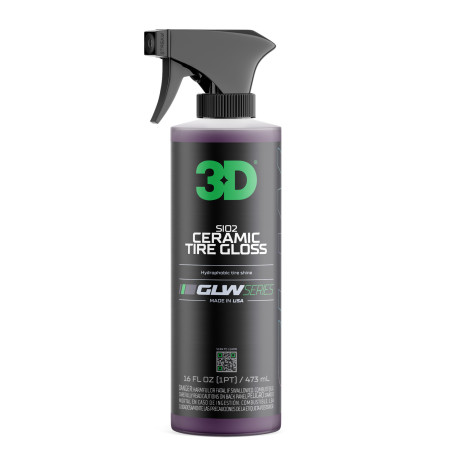 Keramični sprej za sijaj pnevmatik, 3D GLW Sio2 Ceramic Tire Gloss 473ml