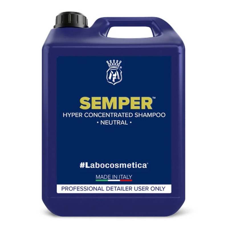 PH nevtralen šampon za vzdrževanje keramike, Labocosmetica Semper 4,5L