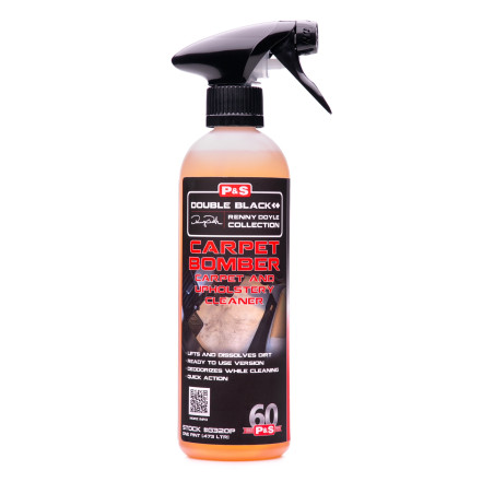 Čistilo za trdovratne madeže na tekstilu, P&S Renny Doyle Double Black Carpet Bomber 473ml