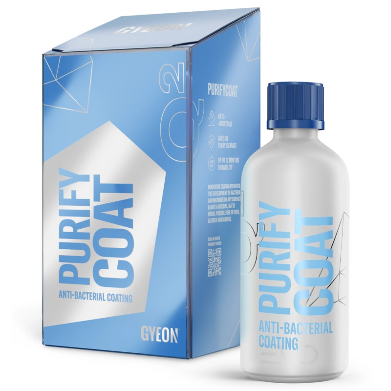 Antibakterijski premaz za notranje površine, Gyeon Q2 Purify Coat 100ml