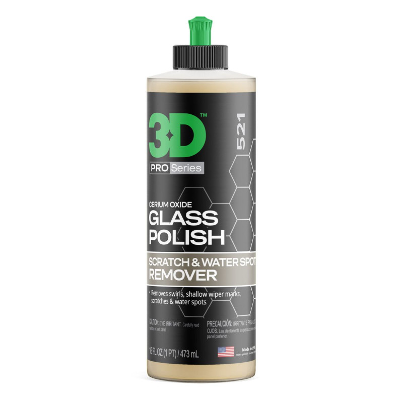 Polirna pasta za stekla s cerijevim oksidom, 3D Glass Polish 473ml