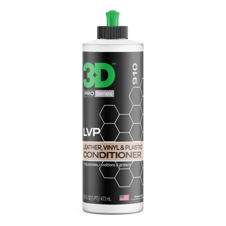 Balzam za usnje vinil plastiko in gumo, 3D LVP Conditioner 473ml