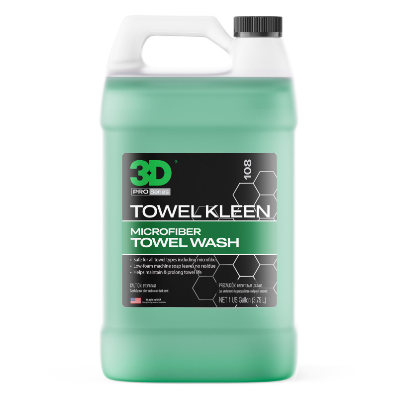 Detergent za mikro krpe vonjem limone, 3D Towel Kleen 3,8L