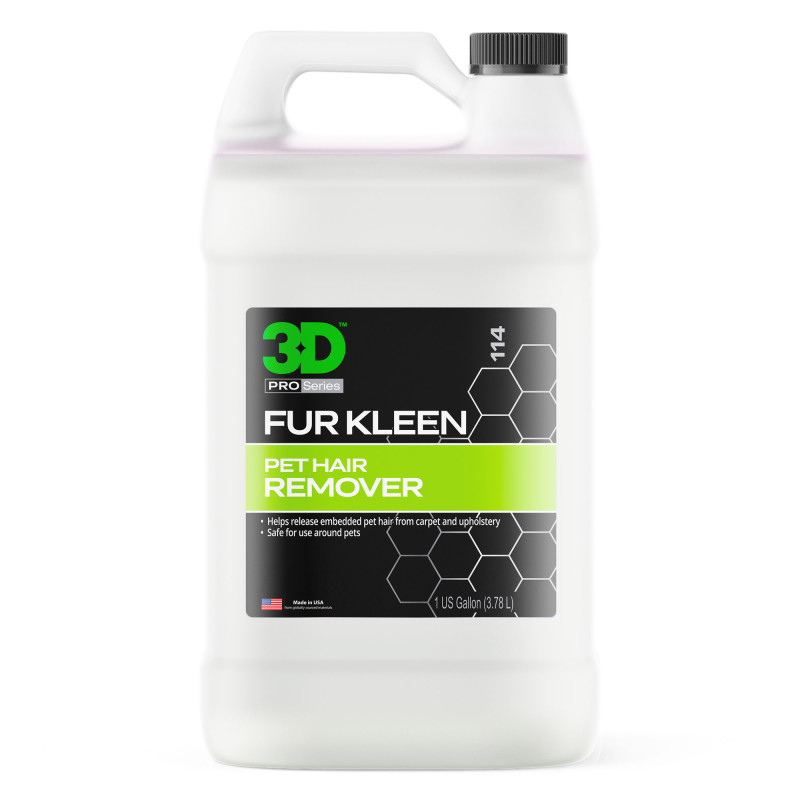 Čistilo za odstranjevanje živalskih dlak, 3D Fur Kleen 3,8L
