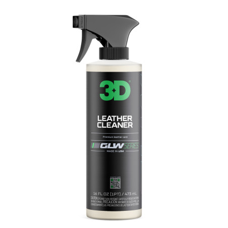PH uravnoteženo čistilo za usnje, 3D GLW Series Leather Cleaner 473ml