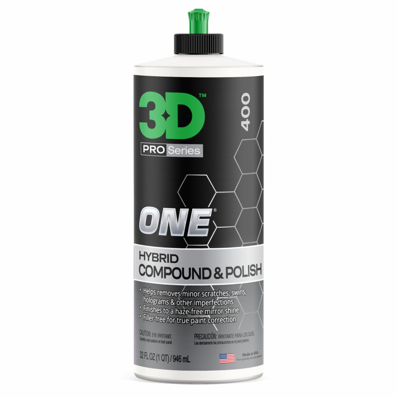 Hibridna pasta za grobo in fino poliranje, 3D One Hybrid Compund & Polish 946 ml