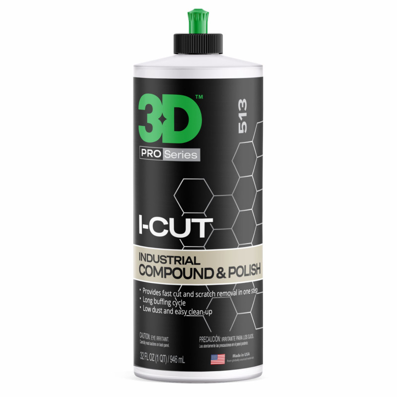 Industrijska hitrorezna polirna pasta, 3D I-CUT Industrial Compound 946ml
