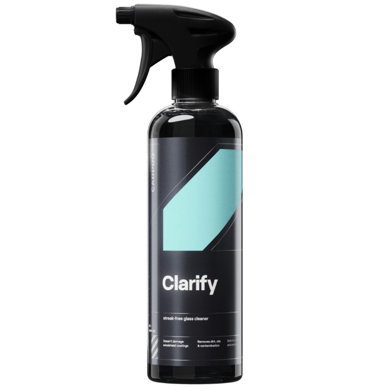 Čistilo za odstranjevanje trdovratnih madežev s stekla, CarPro Clarify 500ml Čistilo za odstranjevanje trdovratnih madežev s stekla, CarPro Clarify 500ml