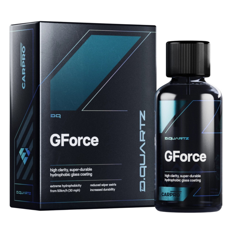 Nano diamantna zaščita za vetrobransko steklo, CarPro Gforce Glass Coating Kit