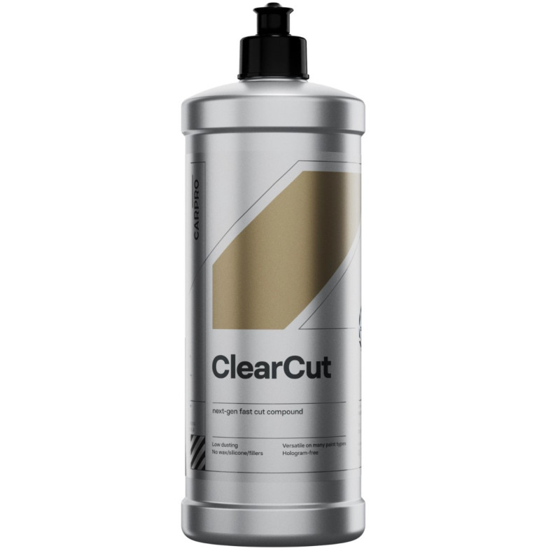 Groba polirna pasta z minimalnim prašenjem, CarPro ClearCut Compound 1L