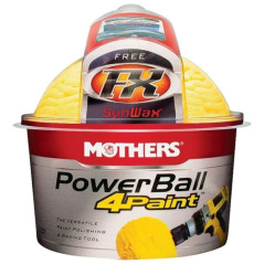 Penasta krogla za poliranje z vrtalnim strojem, Mothers Powerball 4Paint + Darilo