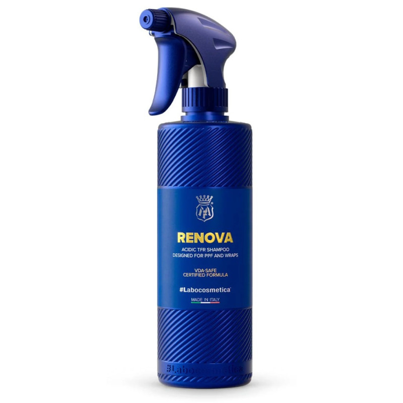 Prvi kislinski šampon za globinsko čiščenje PPF folij, Labocosmetica Renova TFR Acid 500ml
